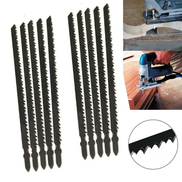 10 piezas T744D 180mm Rompecabezas Ultralargo Hojas de Sierra Cortar