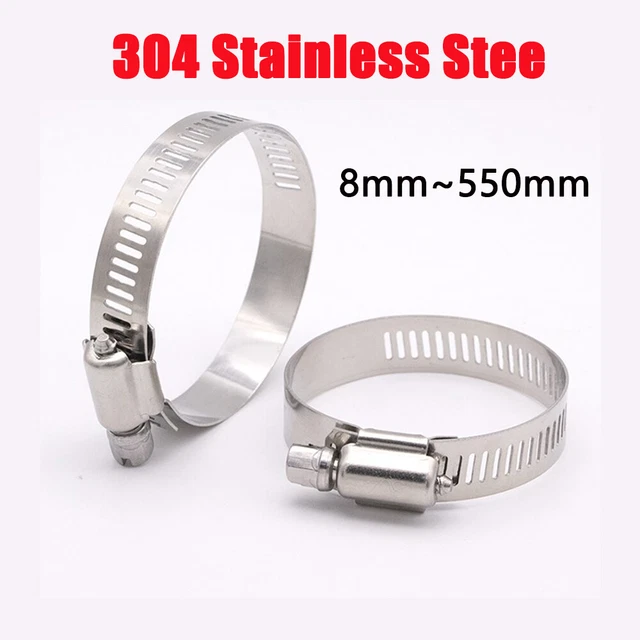 Rierdge Rohrschellen Aus Kunststoff – 6 Stück, Verstellbar Für Schläuche 3–6 Mm, Ideal Für Labor & Brauen