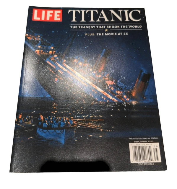 LIFE MAGAZINE 2023 Titanic the Tragedy that Shook the World + Movie At