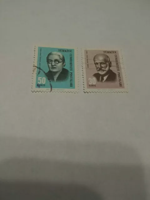 Briefmarken - Timber - Briefmarken - Türkei 1965 - (B 355)