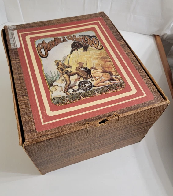 Vintage Charlie 1 Horse Hat Storage Box