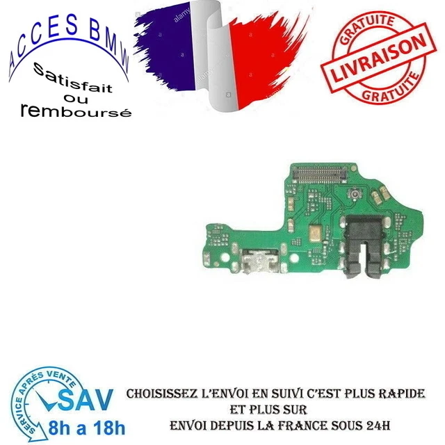 Connecteur Chargeur + Micro + Jack Original Pour Honor X8 - Pièce De Rechange Neuve, Référence #A229