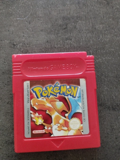 1 Pack Gameboy Custom Pokemon Version Rouge