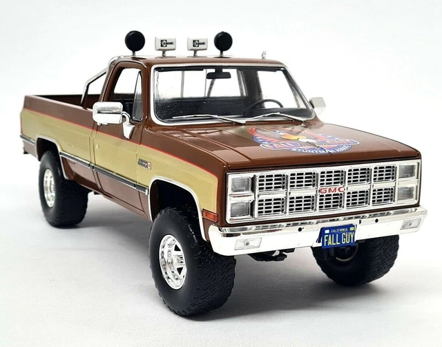Greenlight 1/18 Fall Guy Truck - GMC K-2500 Sierra Grande Wideside 1982 - Édition Limitée