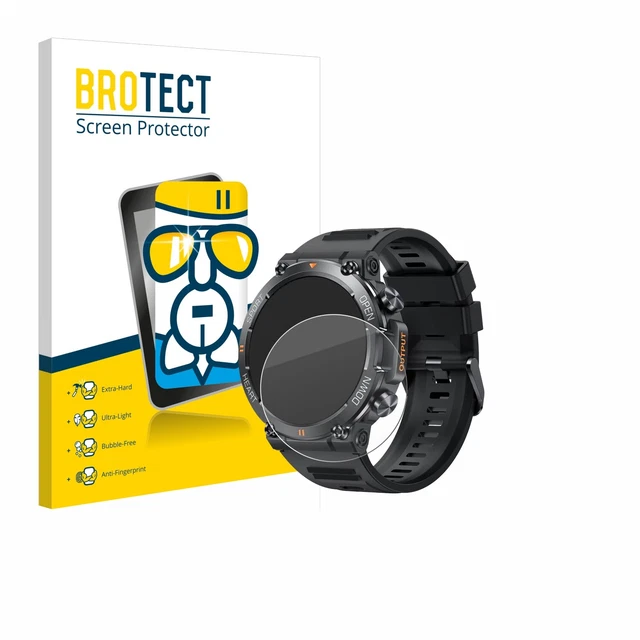 Glass Screen Protector for GaWear K56-PRO 1.39" Clear Glass Protection 9H