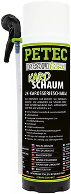 Petec 2K Karosserie-Schaum 400ml 98140 Dichtmasse Füllschaum