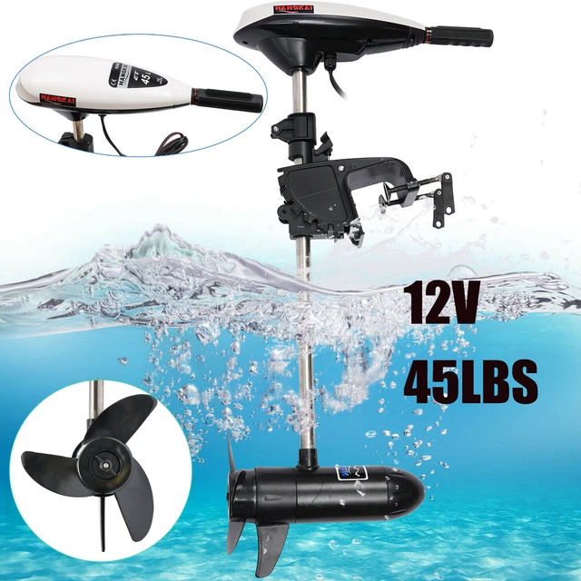 12V ELECTRIC TROLLING Motor Outboard Motor Inflatable Fishing Boat
