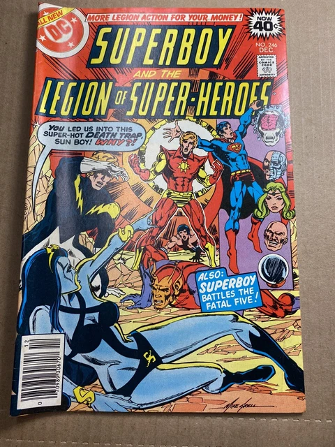 Superboy and the Legion of Super-Heroes #246 DC Comic Book 1978 Bronze Age [RAW]