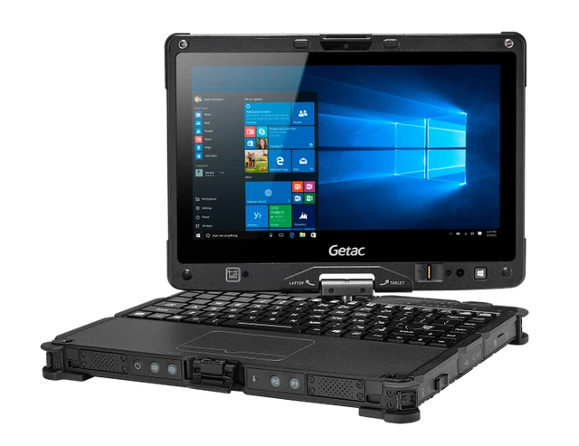 thumbnail image 2 of GETAC S410 G3 Rugged Laptop – 14″ FHD Touch, I5-8265U, 16GB RAM, 512GB SSD, GPS, 2 Batteries 2 of 6