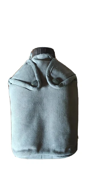 Gourde Militaire Aluminium – Armée Française Années 60 – Commando
