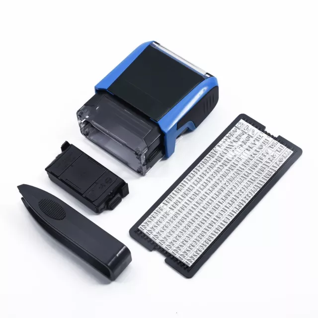 Stampa Timbri Kit Affari Indirizzo Nome Personalizzato Self-Inking Durevole