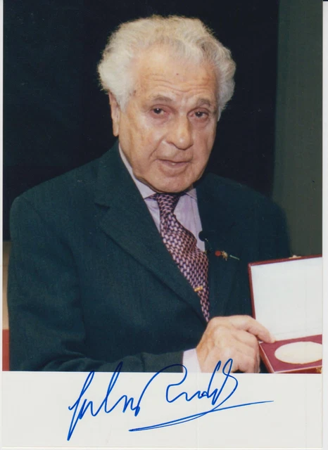 JULIUS RUDEL 1921-2014 USA Österreich conductor Dirigent orig.sign ...