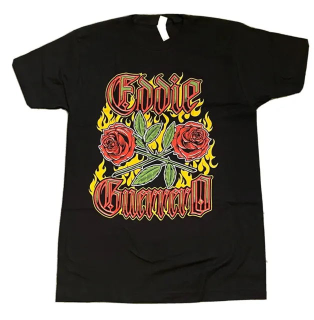 EDDIE GUERRERO ‘Roses’ - Wrestling Crate T-Shirt UK Size Medium M - WWE WCW ECW