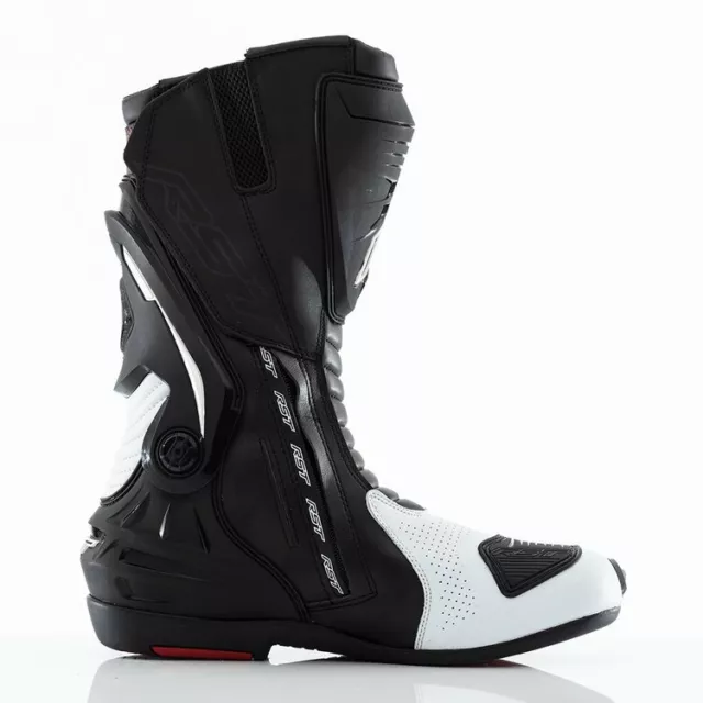 Rst Tractech Evo 3 Sport Motorcycle Boot Black/Fluro Red 44 2