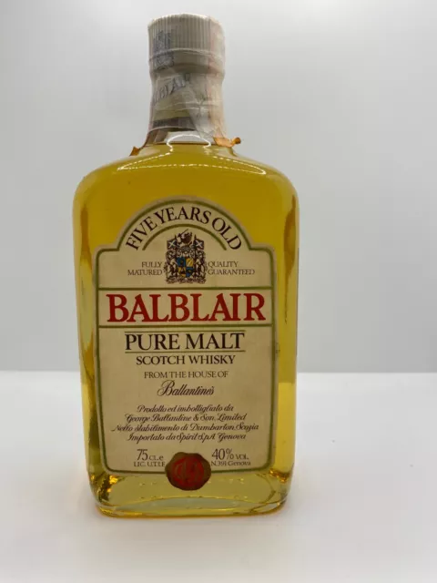 Balblair 5yo  Single Malt Scotch Whisky 75cl 40% Vol Vintage