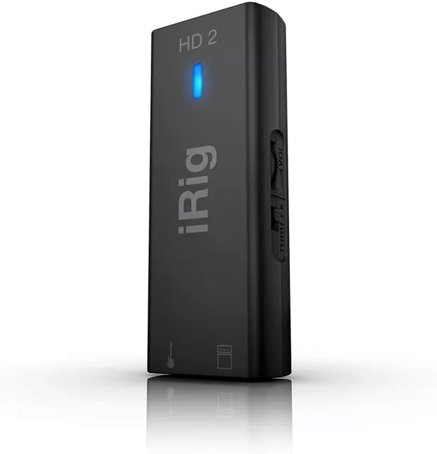 IK Multimedia iRig HD 2 Digital Guitar Interface For iOS, Android, Mac/PC