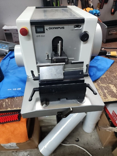 Olympus Cut 4060 E  Manually Operated Manual Microtome Micro Tec