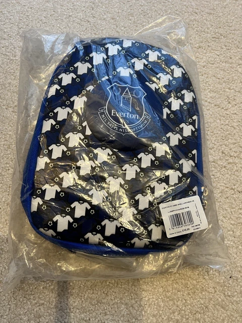NWT Everton Soccer Team soft sided lunch box lunchbox in original plastic bag