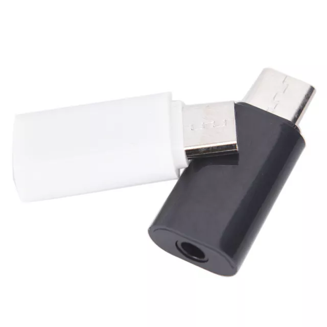 Mini Typ C auf 3,5 mm AUX-Buchse Kopfhörer USB-C Kopfhörer Audio Adapter Co  G❤D
