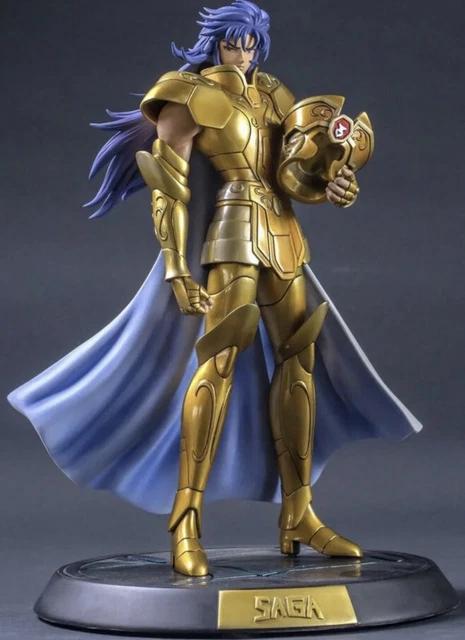 Saga des gémeaux, armure d'or V1 : figurine officielle | Saint Seiya