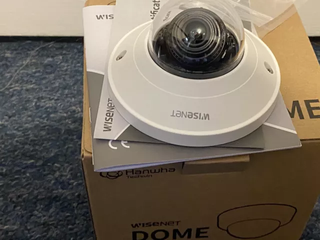 Hanwha Dome WISENET QND-8011 Network Camera IP Security Camera CCTV Indoor Dome