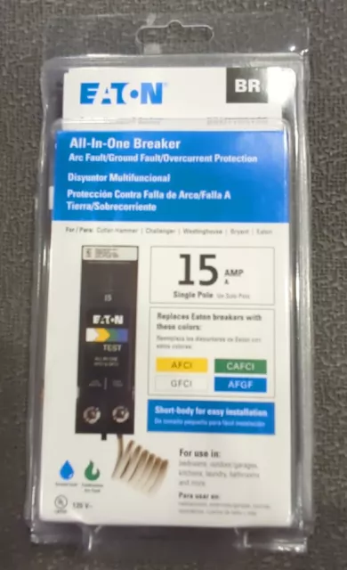 Eaton BRN115A1CS AF/GF Breaker