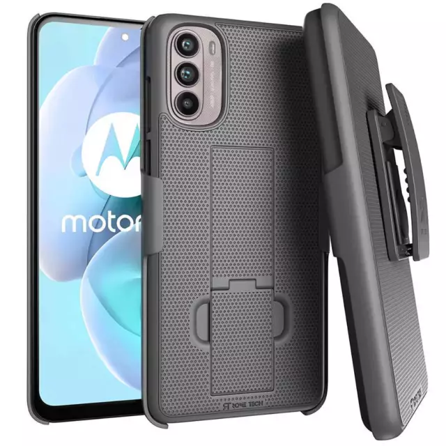 Rome Tech Motorola Moto G 5G Belt Clip Holster Phone Case, Cover With Belt Clip