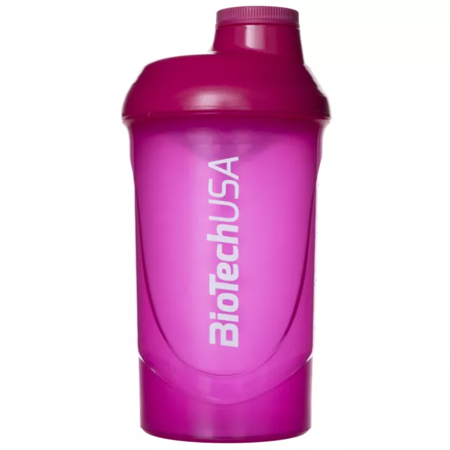 BioTech USA Schüttelgerät Wave Pink, 600 ml