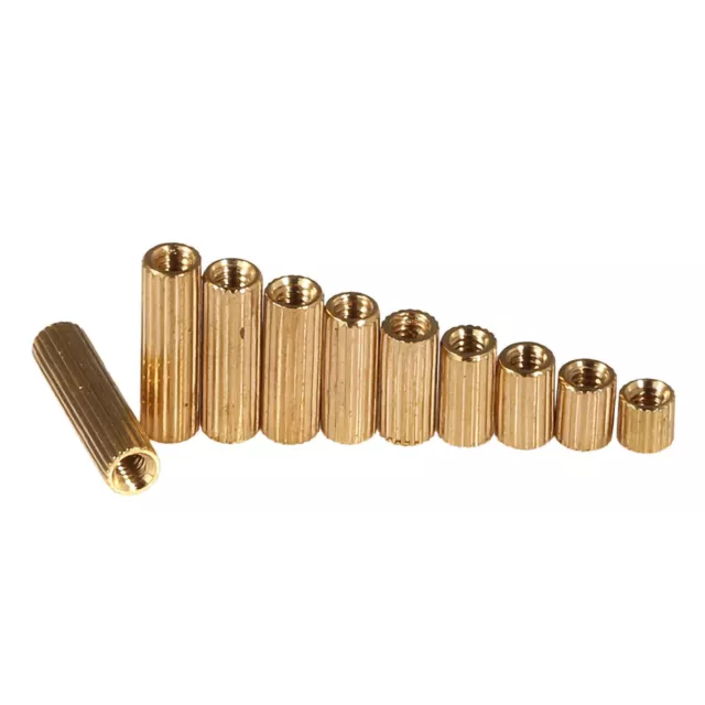 Various Length M2 PCB Brass Column Standoff Spacer Female Pillar Brass Support 3