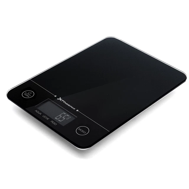 Báscula Digital Para Alimentos OXO Good Grips - Pantalla Extraíble, Color Negro