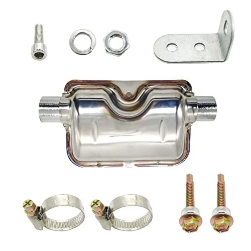 24mm/0.94 inch Exhaust Pipe Muffler Silencer, Diesel Heater, Propex