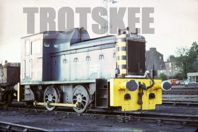 35MM SLIDE BR British Rail Diesel Loco Class 06 06002 Dundee 1980 ...