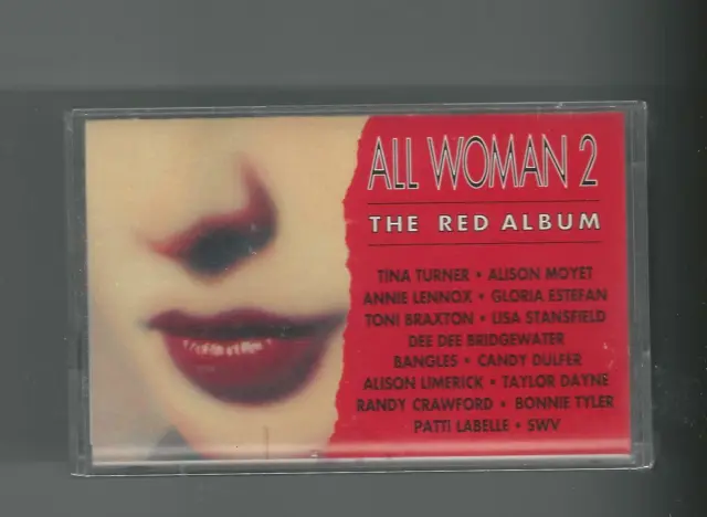 Musicassetta  K7 : All Woman 2  The Red Album 1994  Rca Bmg  Nuova Sigillata