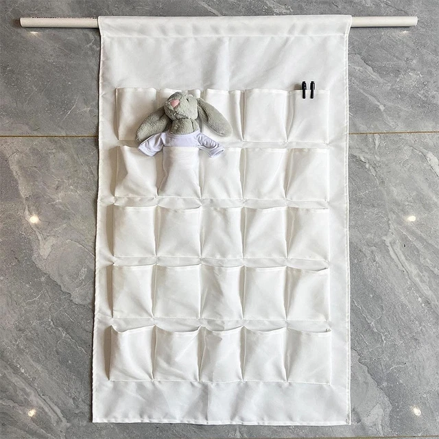Cesto portaoggetti sospeso – Borsa organizer da parete con