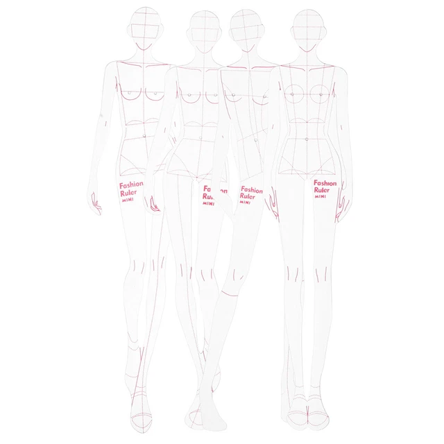 PROTOTYPE RULER GEOMETRIC Templates Measuring Rulers £20.48 - PicClick UK