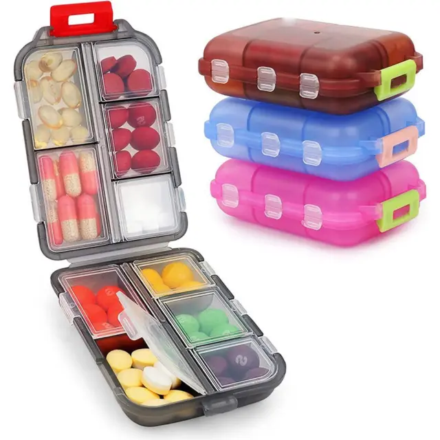 Med Wallet Pills  Med Wallet Pill Cases Portable Daily Pill HOT BEST