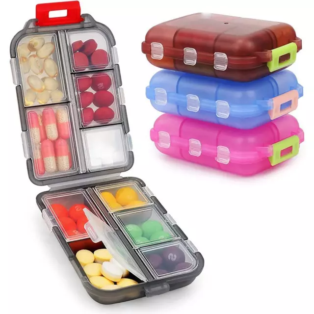 Med Wallet Pills  Med Wallet Pill Cases Portable Daily Pill HOT BEST
