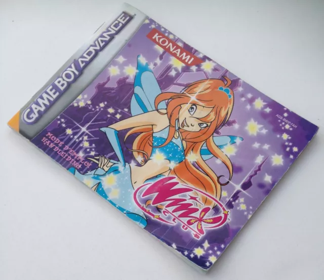 gba notice WINX CLUB FAH game boy advance manuel instructions mode d'emploi