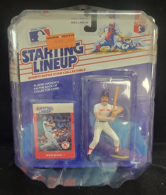 1988 Kenner STARTING LINEUP WADE BOGGS MLB ACTION FIGURE - BOSTON RED SOX
