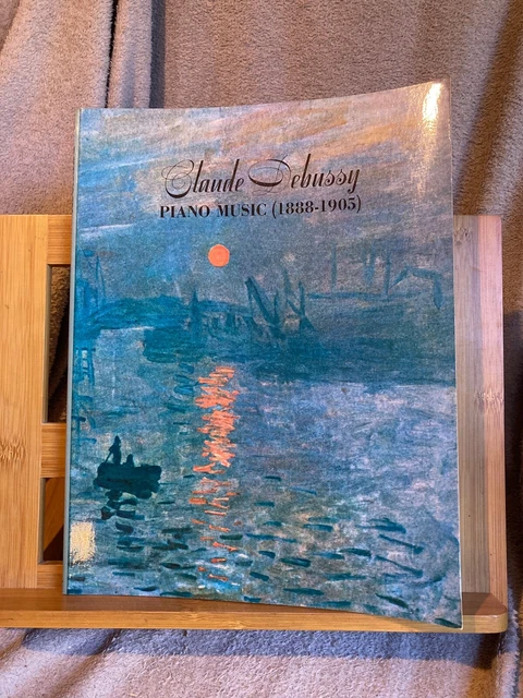 Claude Debussy Piano music partition grand format éditions Dover