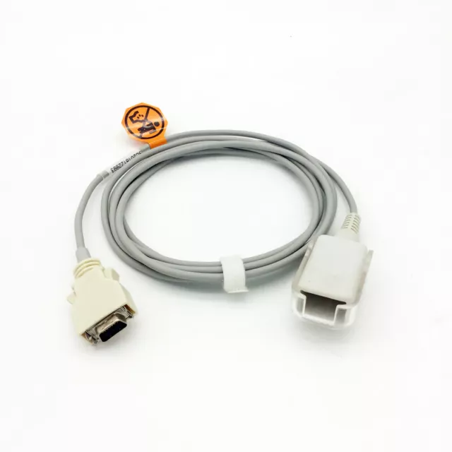 Compatible Masimo 1814 LNCS LNC-10 Adapter Extension Cable 2.2m 14Pin P0215M TPU