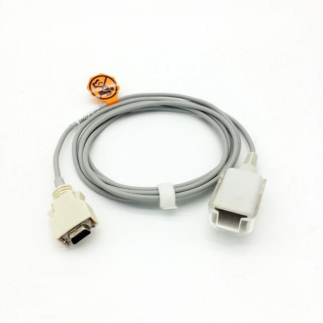 Compatible Masimo 1814 LNCS LNC-10 Adapter Extension Cable 2.2m 14Pin P0215M TPU
