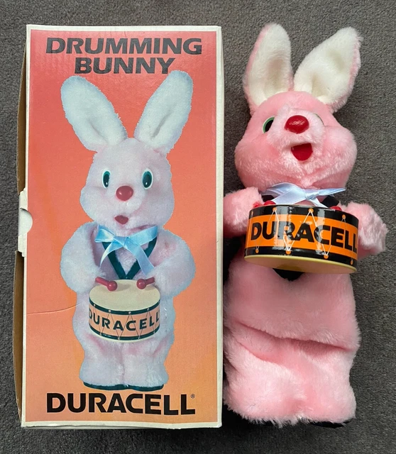 VINTAGE DURACELL DRUMMING Bunny. Original Box. Collectible £15.00