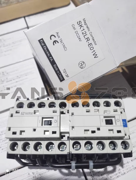 Nuovo 1pz Contattore magnetico Fuji sz1krm sk12lr-e01w dc24v