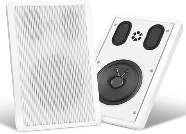 Paire D'enceintes Monitoring Skytec 30W - Passives, Moquette Noire - Ouvert Jamais Utilisé