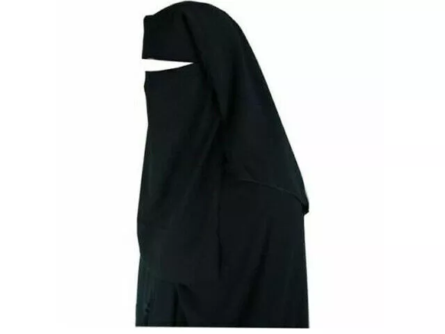 Islamic Womens Niqab Female Hijab Muslim Veil Burqa islamico Nikab a 3 strati 3