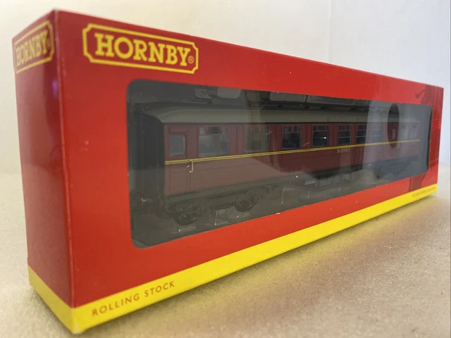 Hornby R162 *NEW* HORNBY (R4263A) 61ft 6in Buffet Car - BR Maroon £28.00 - PicClick UK