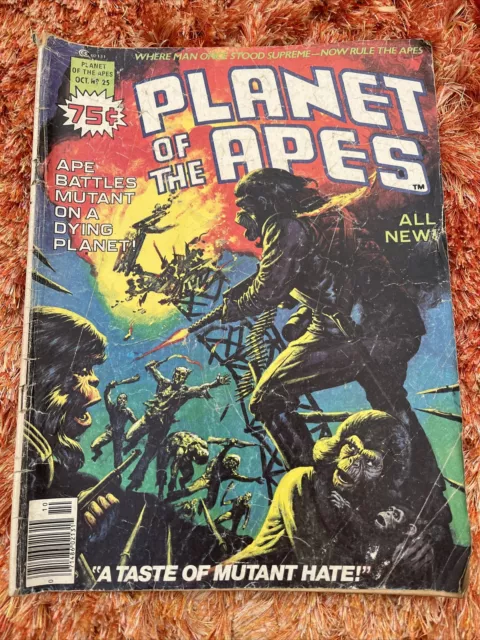 Planet of the Apes (1st series) #25 FN; Marvel | magazine comic