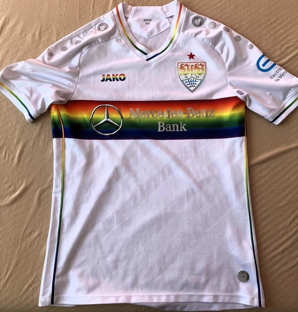 VfB Stuttgart Trikot S Saison 20 Limitiert Sondertrikot Vielfalt Regenbogen