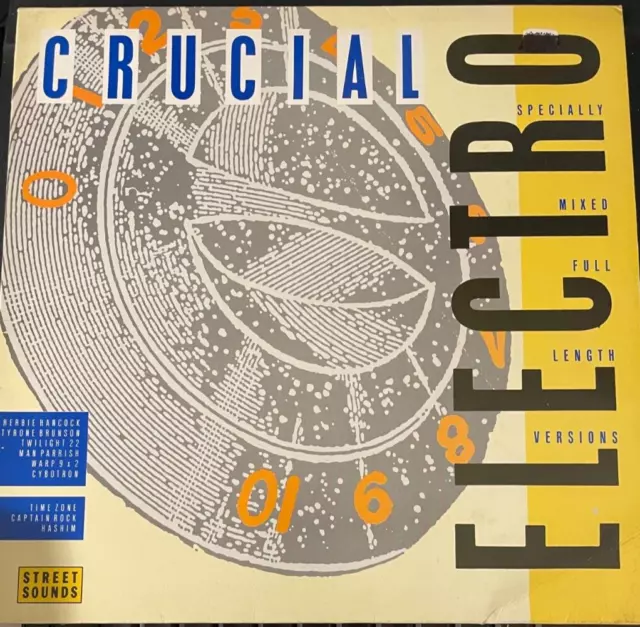 Hip Hop --    Crucial Electro  --     Uk  Lp 1984